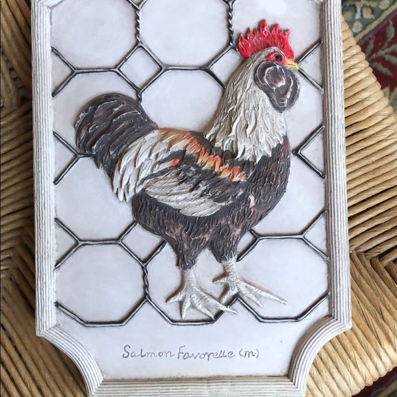 BUNDLE Roaster ceramic decor NWT - Picture 2 of 5